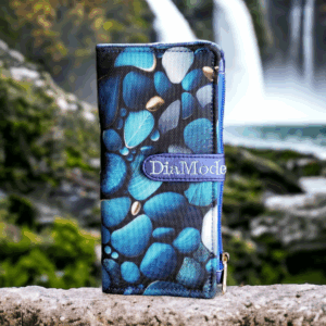 Kavicsos/fényes kék