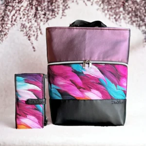 Fekete/színes tollak/szilva