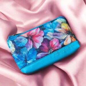 Türkiz/pasztell virágok