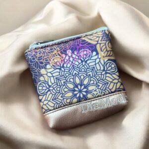 Arany/színes mandala minta