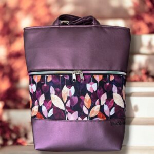 Szilva/lila-bézs levelek/szilva