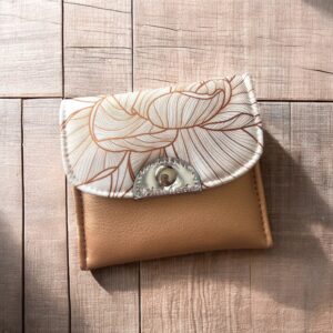 Nyomtatott lótusz/rosegold