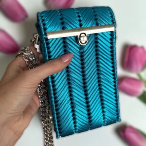 Kanava telefontok metál türkiz